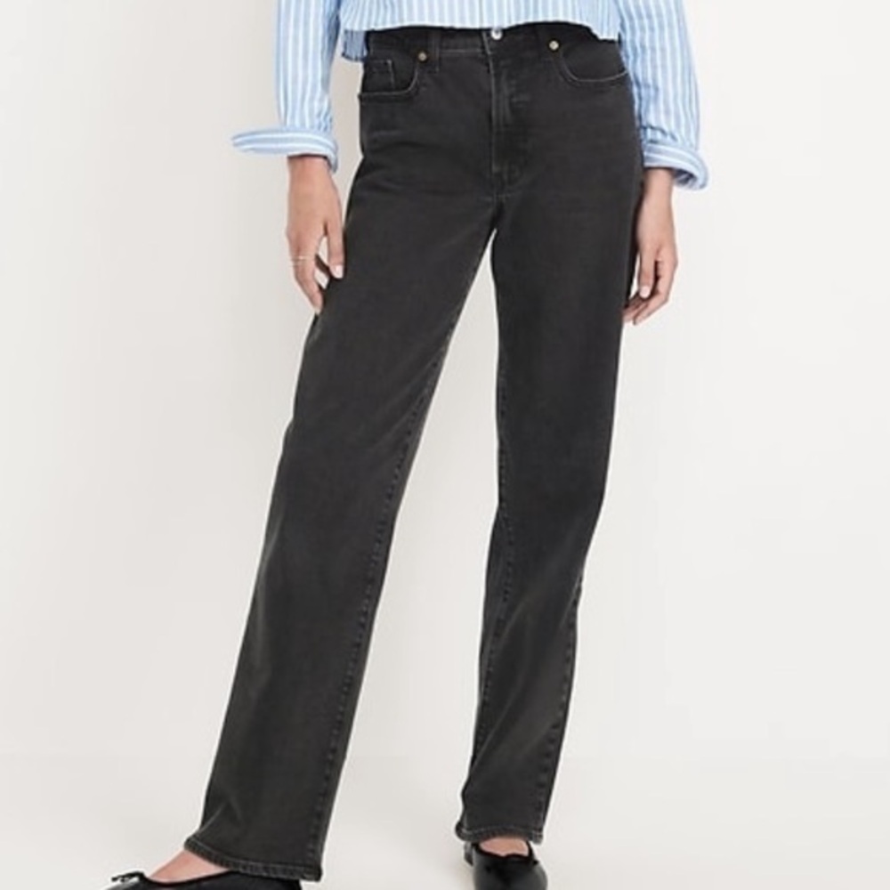Old Navy High Rise Loose Jean Size 14